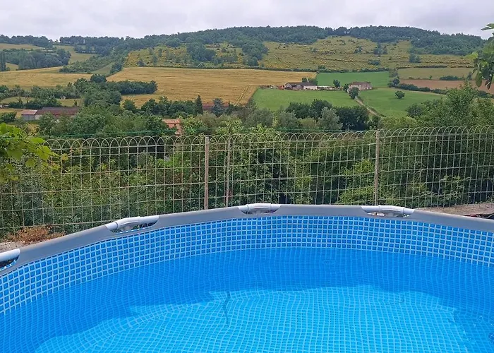 Sur Ciel Et Piscine 公寓 *